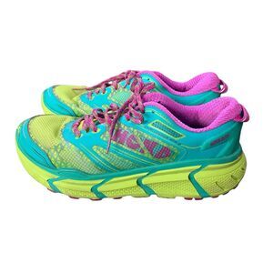 Hoka One One Challenger ATR 2 Women's Size 6.5 Neon Multi-Color Running Shoes